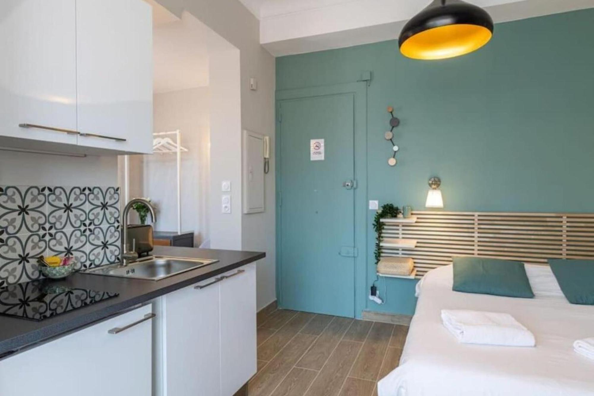 Lamartine - Studio W Terrace And Ac Very Central ニース エクステリア 写真