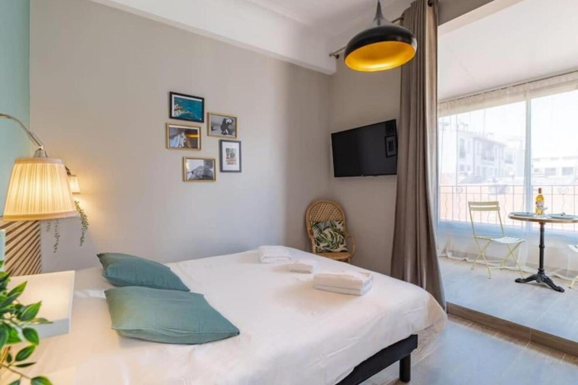 Lamartine - Studio W Terrace And Ac Very Central ニース エクステリア 写真