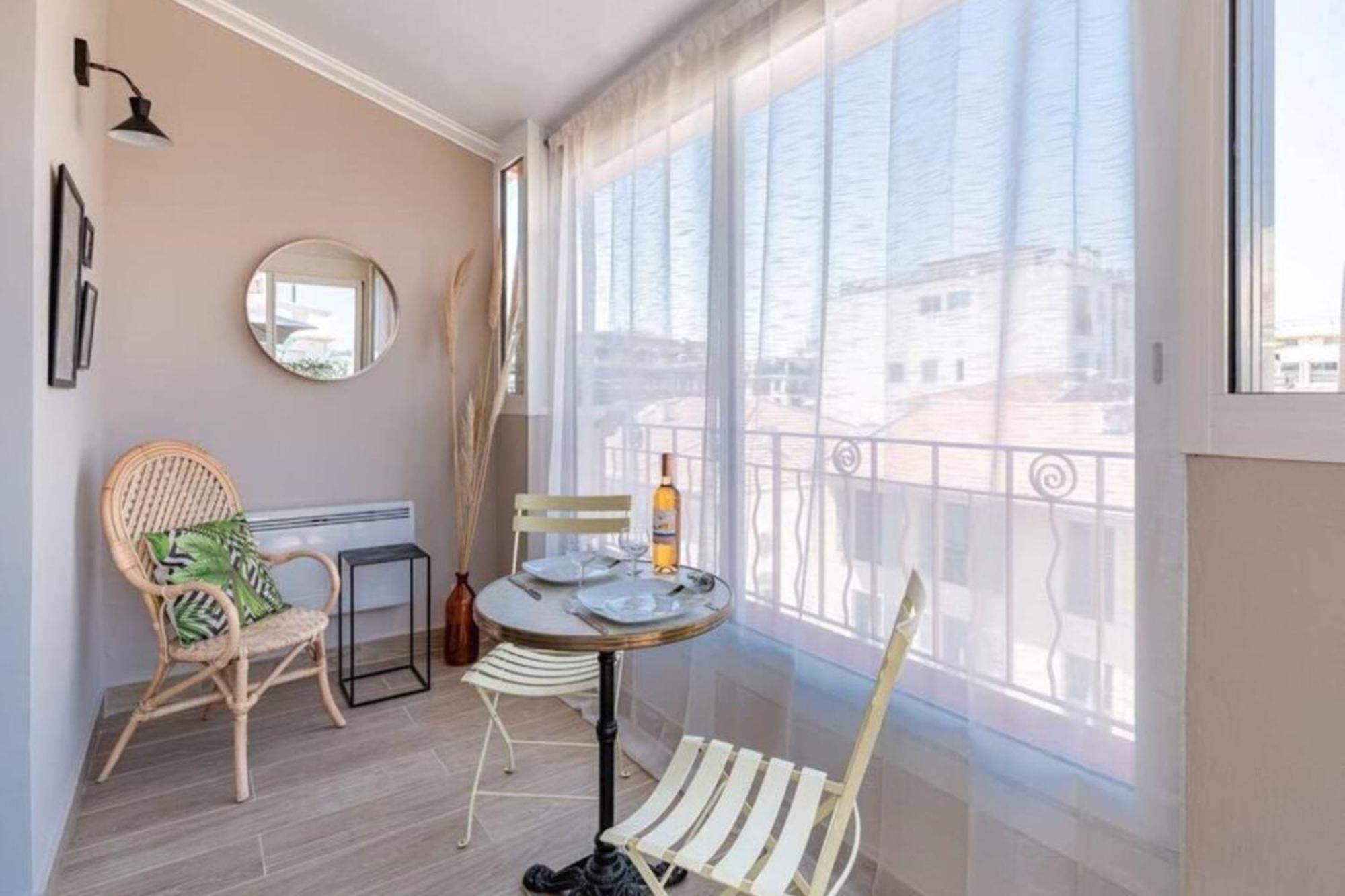 Lamartine - Studio W Terrace And Ac Very Central ニース エクステリア 写真